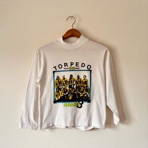 1980’s “Torpedo Skydiver Squadron 8” Mock Neck Long Sleeve Shirt